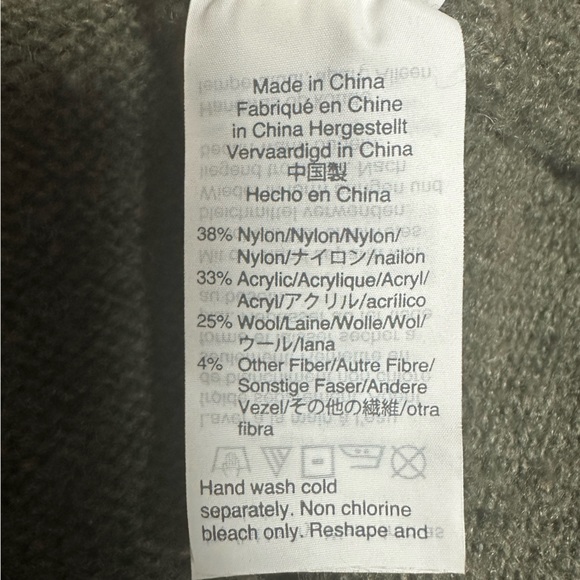 Madewell Donegal Button-Sleeve Sweater-Dress. Wool blend. - Picture 9 of 9